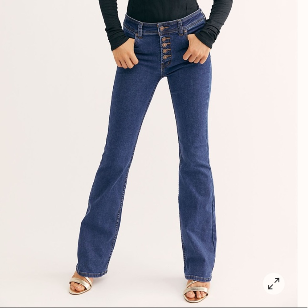 NWOT Free People Palo Alto Bootcut Jeans